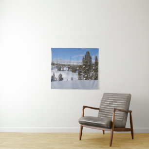 Tenture Yellowstone Winter Landscape Photographie