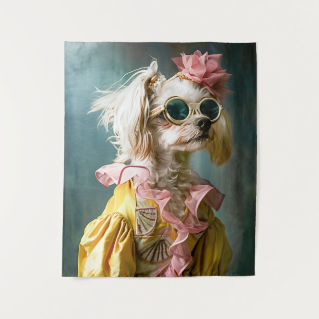 Tenture Zena Maltese (Devant)