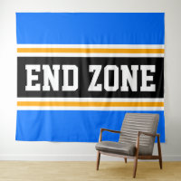 ZONE DE FIN Bleu Bleu Bleu Noir Jaune Stripes De C