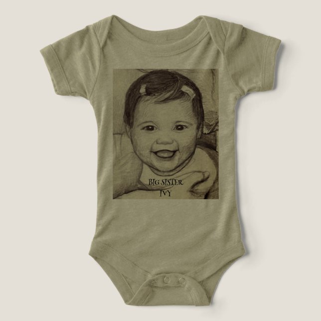 TENUE DE GRANDE SOEUR IVY BÉBÉ (Design Recto)