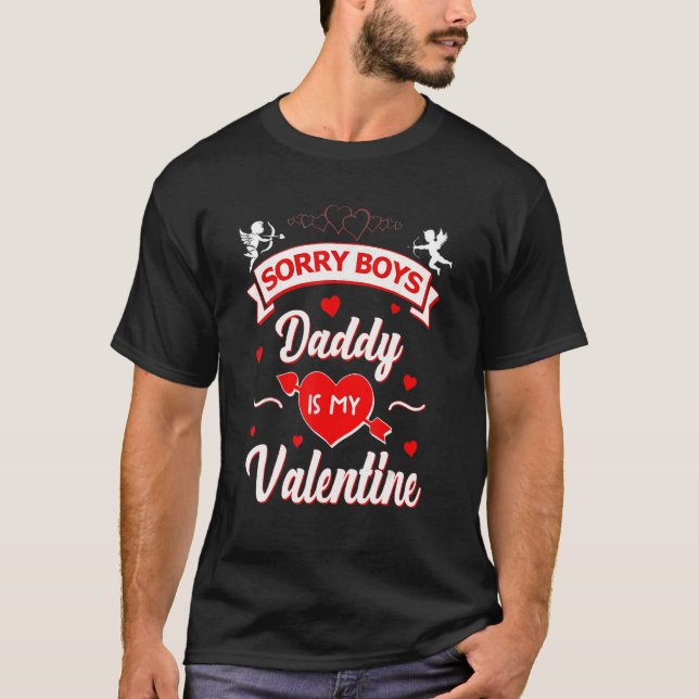 Tenue de T-shirt pour bébé fille pour la Saint-Val (Devant)
