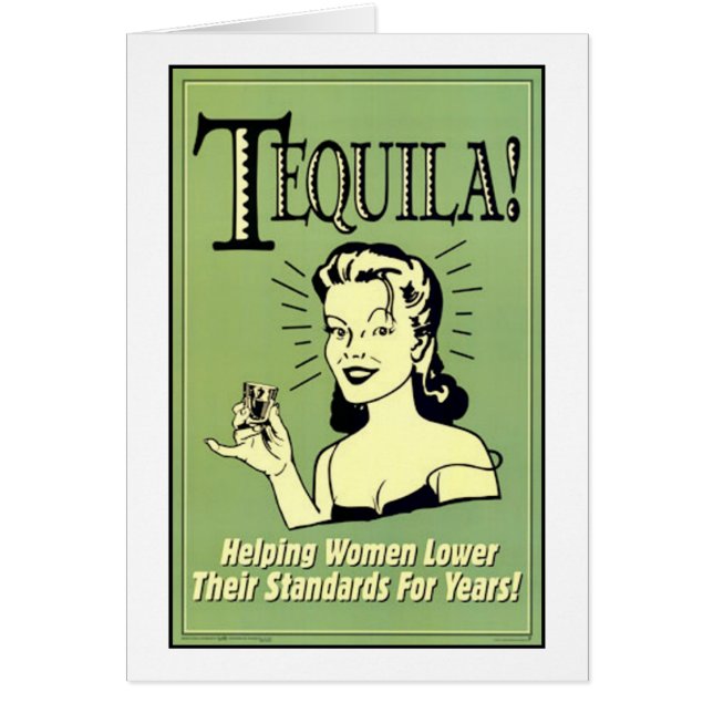Tequila - Aider les femmes à abaisser leurs normes (Devant)