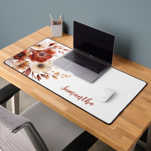 Teracotta rustique Nom floral (Bureau 2)