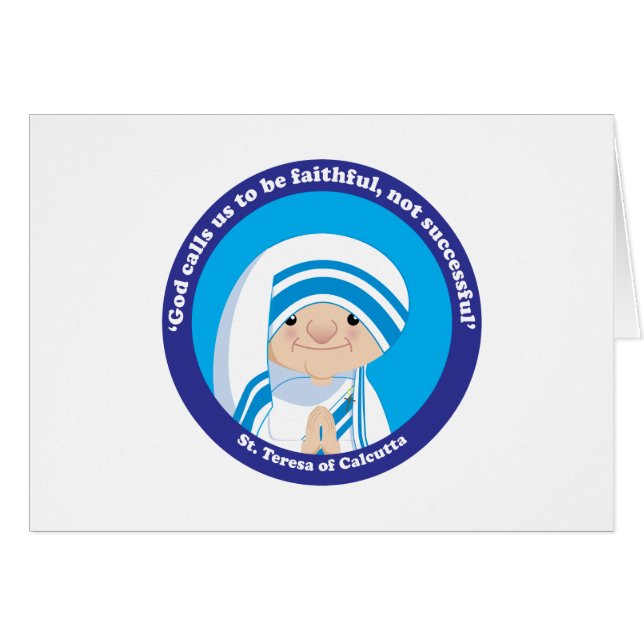 Teresa de Calcutta (Devant horizontal)