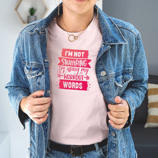 Termes amusants d'entraînement T-shirt de gymnasti