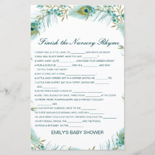 Terminer le rime de la pépinière avec réponse