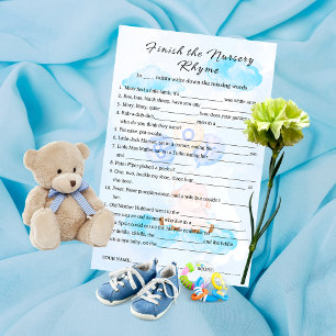 Terminer le rime de la pépinière Jeu de petit agne