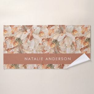 Terracotta Bohême élégant moderne pampas herbe