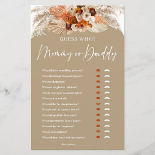 Terracotta Boho arch Devis qui maman ou papa jeu