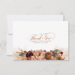 Terracotta Fleurs Boho Petit Merci