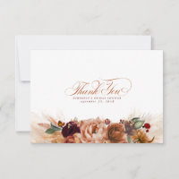 Terracotta Floral Boho Petit Merci