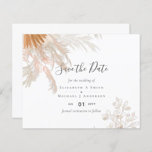 Terracotta Pampas Mariage Tropical Grass