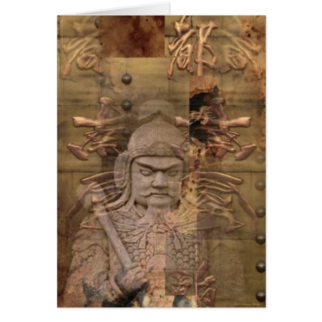 Terracotta Warrior Card (Devant)