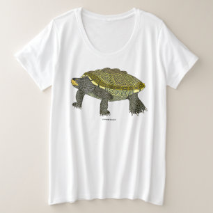 Terrapin (blanc) - T-Shirt pour femmes Grande Tail