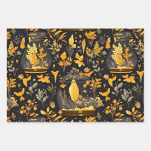 Terrariums en papier de découpage Jeu de 3