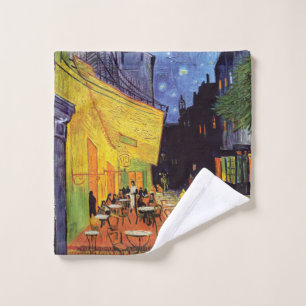 Terrasse de café la nuit par Van Gogh
