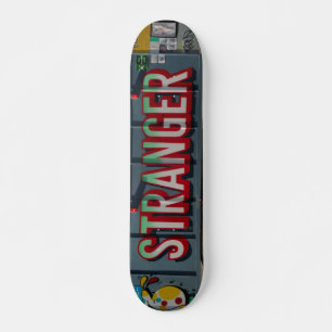 Terrasse de skateboard d'étranger