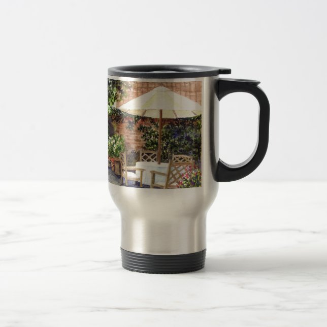 Terrasse du Manor House, York Travel Mug (Droit)
