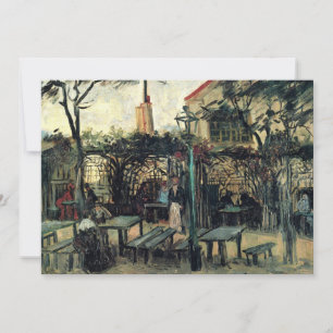 Terrasse d'un Café, Montmartre par Vincent van Gog