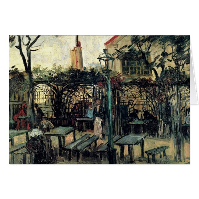 Terrasse d'un Café sur Montmartre La Guinguette (Devant horizontal)