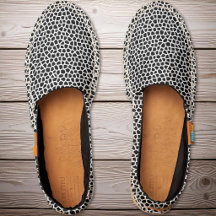 Terrazzo - Noir sur Blanc