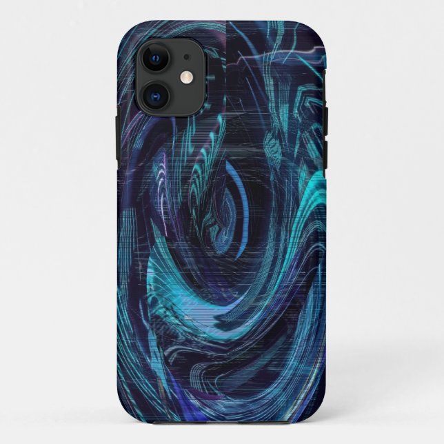 Terre à travers le miroir iPhone 5 coque (Dos)