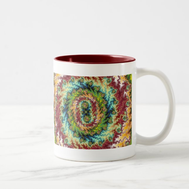 Terre de bonbons - Mug fractale (Droit)