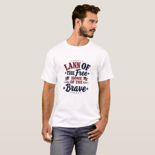 Terre de la Maison Libre du Brave T-Shirt USA