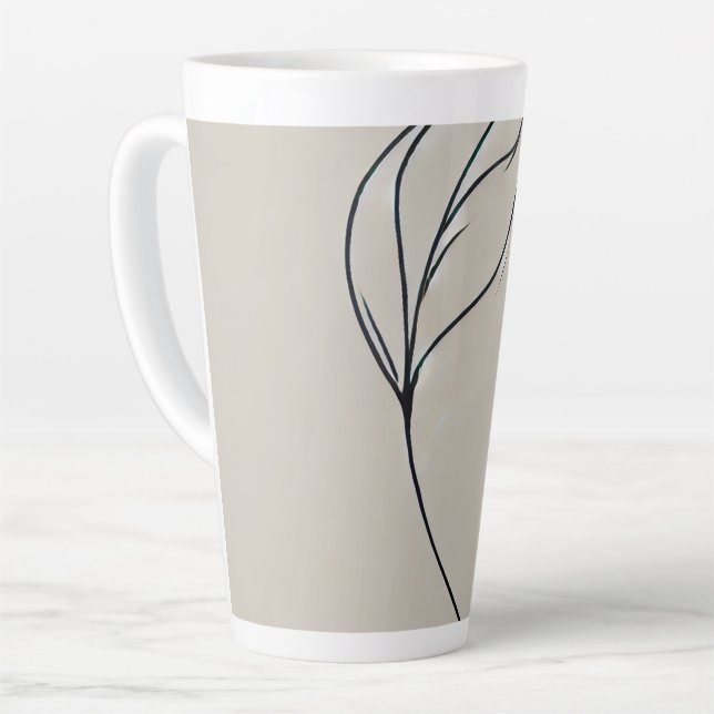 Terre de Mugs de MurugiEmbrasser la grande Mug Lat (Angle gauche)