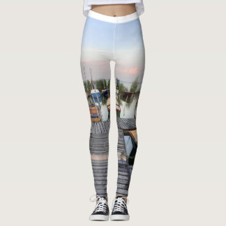 Terre des bateaux leggings pour femmes