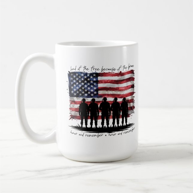 "Terre des Libres à cause de la Brave Mug (Gauche)