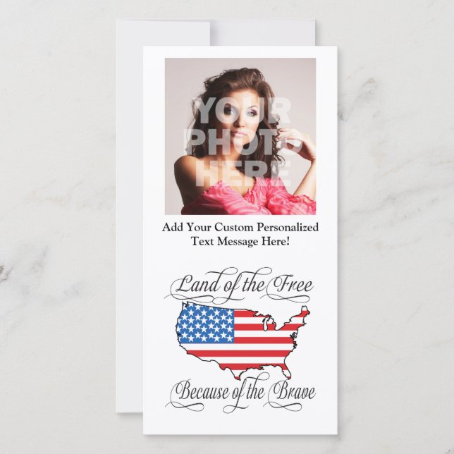 Terre des Libres à cause du courageux patriotique  (Devant)