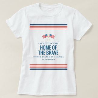 Terre du T-shirt des femmes libres