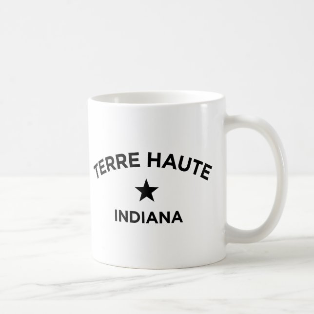 Terre Haute Indiana Mug (Droite)