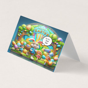 Terre magique de lapin de Pâques