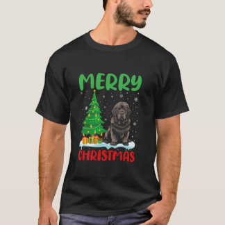Terre-Neuve Dog Tree Xmas Sweat Hommes Femmes Vila