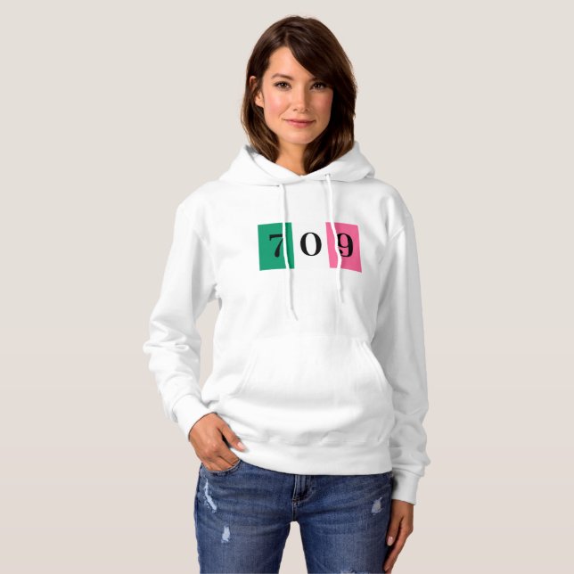 Terre-Neuve et sweat - shirt à capuche du travail  (Devant entier)