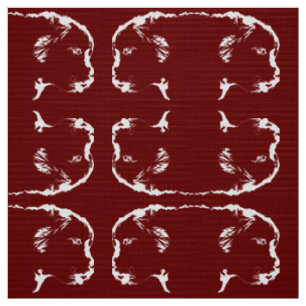 Terre-Neuve Tissu de marionnettes Motif de chien