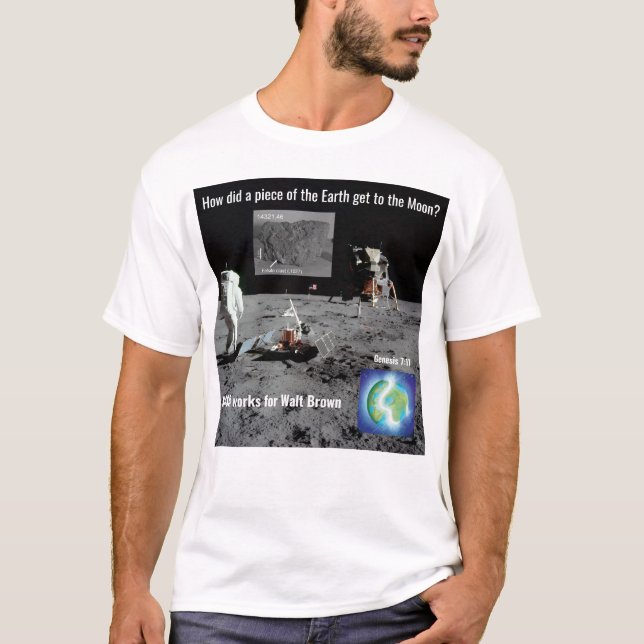Terre Roche sur T-shirt HPT Lune (Devant)