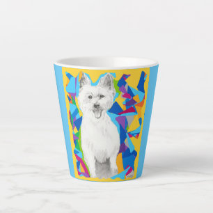Terrier Latte Mug