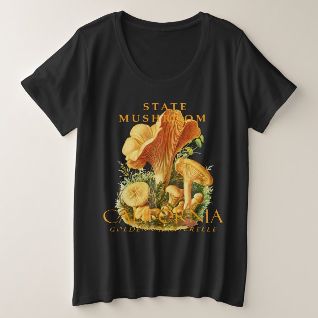 Territoire de Californie Champignons Golden Chante (Design devant)