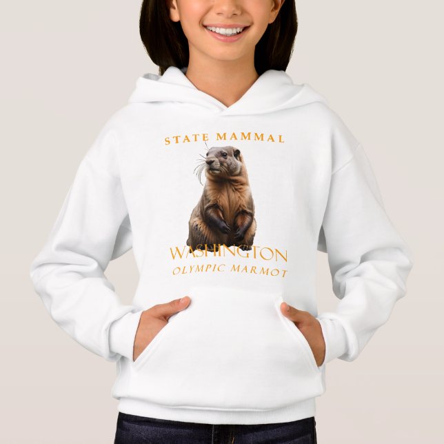 Territoire de Washington Mammifère La Marmotte Oly (Devant)