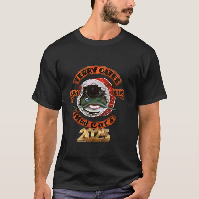 Terry Oates & the Mudcat 2025 Men's T-shirt (Devant)
