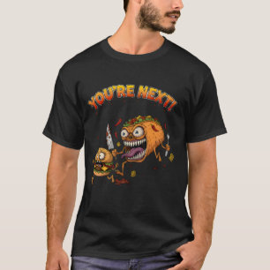 T'es le prochain ! T-Shirt Psycho Taco Sarcastiq