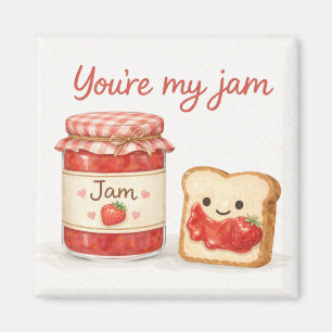 T'es ma confiture Mignonne confiture et aimant à t