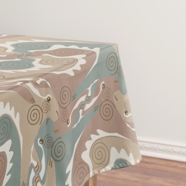 Tesselage Hares Tesselation Brown Nappe 6 (In Situ)