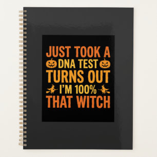 Test ADN de sorcière d'Halloween Design drôle