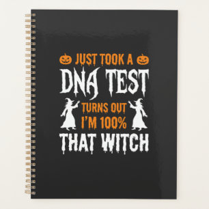 Test ADN de sorcière drôle d'Halloween Graphique