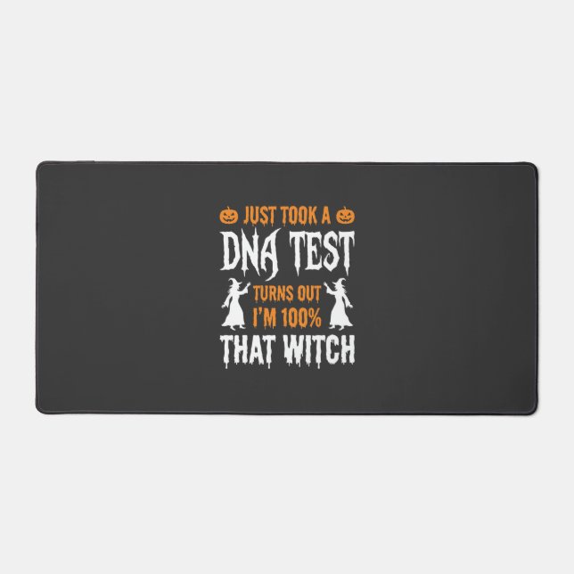 Test ADN sorcière drôle d'Halloween Graphique (Recto)
