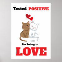 TESTÉ POSITIF POUR ÊTRE EN AMOUR Poster